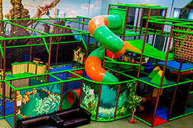 SpinnerSlide i Dinos Legeland Ørestad